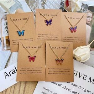 Make a Wish Butterfly Necklace for Women